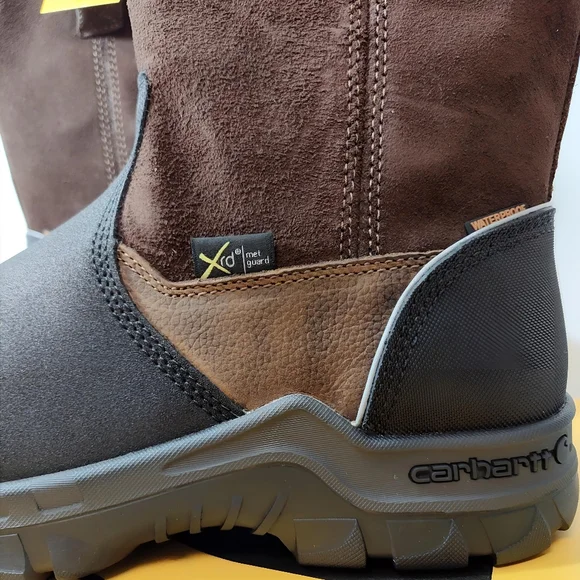 CARHARTT Rugged Flex CMF1721 11" Wellington Composite Toe MEN'S Size 9 M - Picture 3 of 10